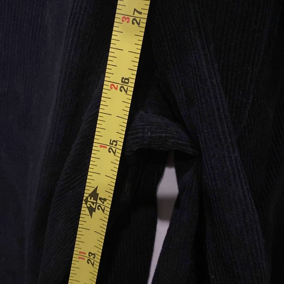 BDG / URBAN OUT. - NWT - pants: blk corduroy cargo, tie elastic waist, cuffs - L - Picture 6 of 16